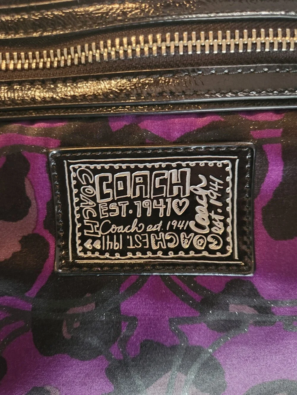 Authentic COACH Poppy Bag